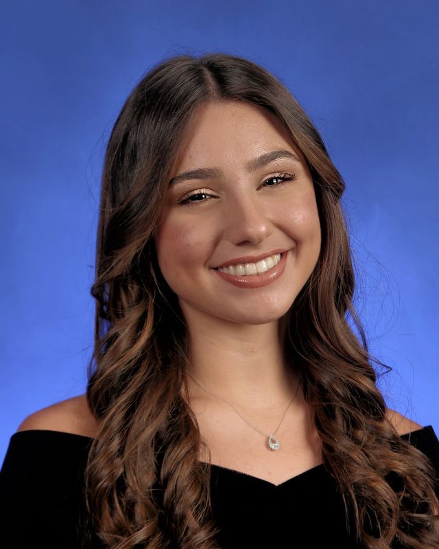 Sofia Salermo, Valedictorian, Class President, NHS Vice President
